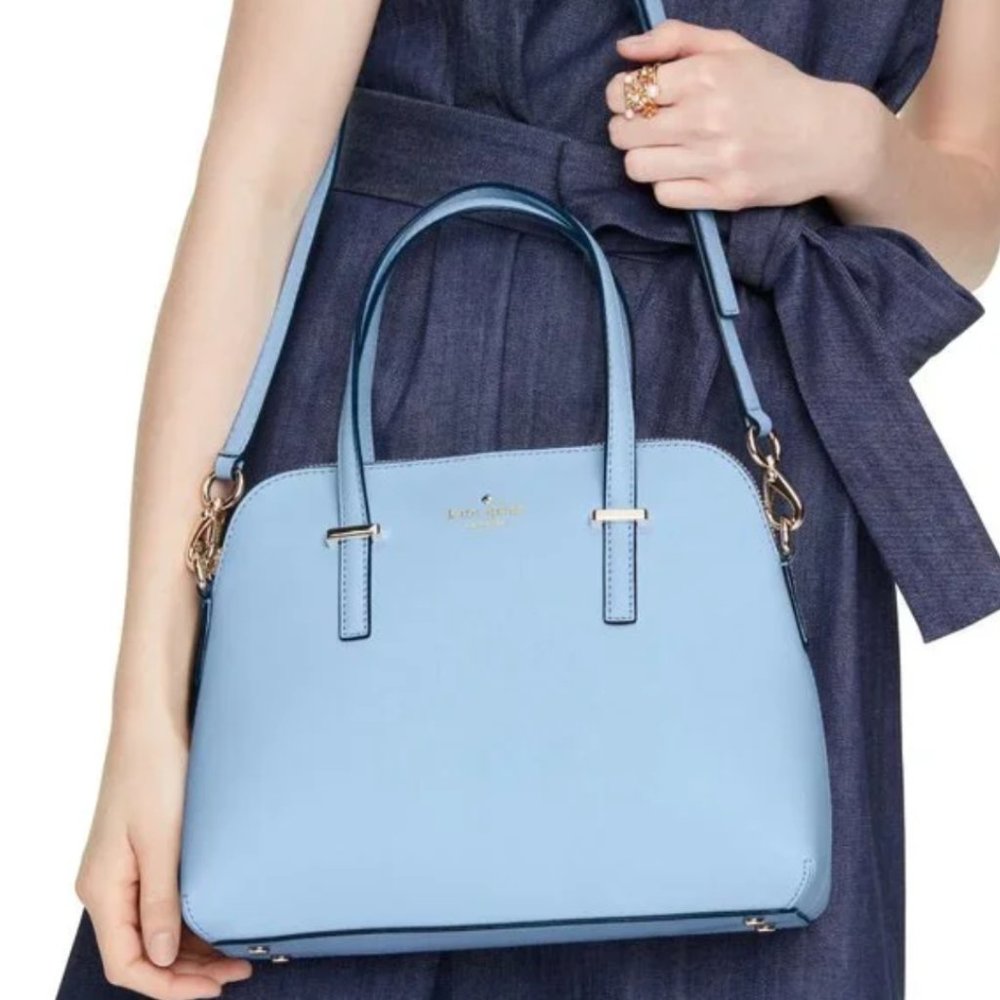 Kate Spade Cedar Street Maise crossbody bag purse light blue *please read*